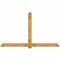 Ekena Millwork Eugene Rough Sawn Timber Gable Bracket, Western Red Cedar, 108"W x 63"H x 4"D x 6"F, 14/12 Pitch GBW108X63X0406EUG00RWR - alternate 1